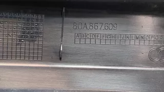 80A867609 Молдинг (накладка кузовная) Audi Q5 2 Арт 8807064, вид 3