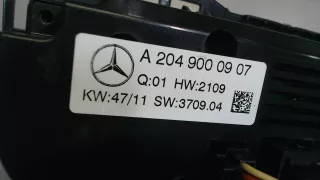 a2049000907 Блок управления печки / климат-контроля Mercedes GLK X204 Арт 7858963, вид 3
