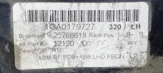 1GA0179727,25768618 Обшивка двери передней правой (дверная карта) Cadillac CTS 1 Арт 2093695, вид 3