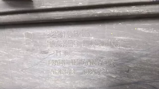22810846 Накладка на порог Chevrolet Volt Арт 8836792, вид 3