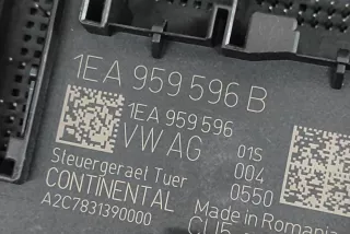 Блок управления двери задней левой Volkswagen ID5 2022г. 1EA959596B, 1EA959596, A2C7831390000 , art10065067 - Фото 6