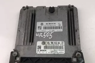 03L906012AA, 0281018181 , art10074663 Блок управления двигателем Skoda Fabia 2 Арт 10074663, вид 2