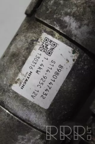 8980147432 , artHMP64782 Стартер Opel Astra J Арт HMP64782, вид 4