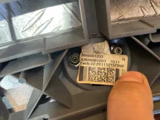 A2048801283 Решетка радиатора Mercedes C W204 Арт MA126302, вид 7