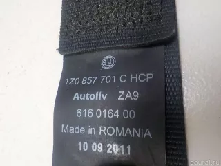 1Z0857701CHCP Ремень безопасности с пиропатроном Skoda Octavia A5 Арт E52284583, вид 7