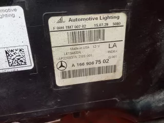A1669067502, A1668200759 Фара LED Mercedes ML/GLE W166 Арт MB62467, вид 13