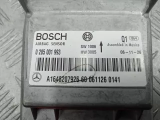 1648207926,0285001993 Блок управления подушек безопасности Mercedes ML W164 Арт 00229666, вид 4