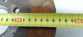 E169141,4246W1 Диск тормозной передний Citroen Xsara Picasso Арт 2097846, вид 4