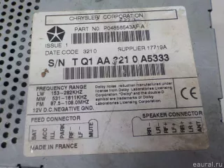 04858543AF Chrysler Магнитола Chrysler Voyager 5 Арт E52072592, вид 4
