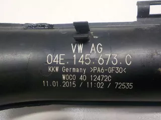 04E145673C VAG Патрубок турбины Skoda Fabia 3 Арт E52286815, вид 9