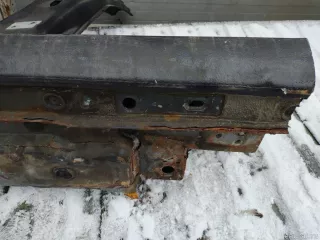  Порог со стойкой левый Audi A6 C6 (S6,RS6) Арт E23336784, вид 10