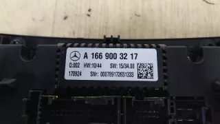 A1669003217 Блок управления печки/климат-контроля Mercedes ML/GLE W166 Арт W35104, вид 3