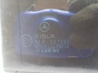 1247301018 Mercedes Benz Стекло двери задней правой Mercedes S W140 Арт E40866271, вид 3