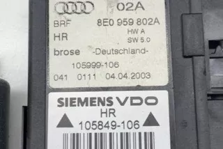 8E0959802A, 5WK47011CBF , art10336792 Моторчик стеклоподъемника задний правый Audi A4 B7 Арт 10336792, вид 3