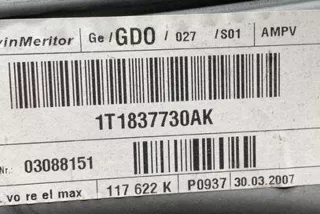 1T1837730AK, 03088151 , art10344431 Стеклоподъемник задний правый Volkswagen Touran 1 Арт 10344431, вид 2