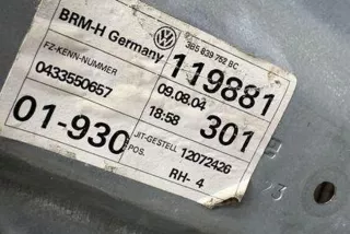 3B9839756C, 3B9839752BC , art10344385 Стеклоподъемник задний правый Volkswagen Passat B5 Арт 10344385, вид 2