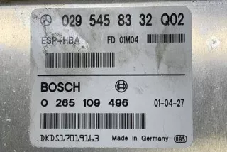 0295458332, 0265109496 , art10347423 Блок управления двигателем Mercedes A W168 Арт 10347423, вид 2