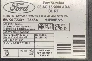 98AG15K600ADA, 5WK47230Y , art10354130 Блок комфорта Ford Focus 1 Арт 10354130, вид 2