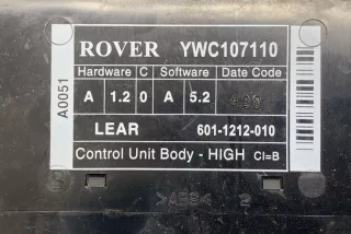YWC107110, 6011212010 , art10354167 Блок комфорта Rover 75 Арт 10354167, вид 2
