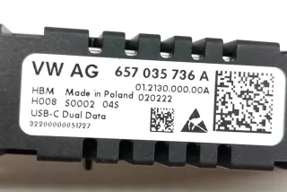 657035736A , art10259896 Разъем AUX / USB Skoda Enyaq Арт 10259896, вид 7