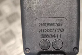 34069267 , art10078158 Ремень безопасности задний правый Volvo XC60 1 Арт 10078158, вид 2