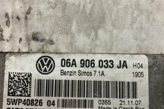 06A906033JA , art10164278 Блок управления двигателем Volkswagen Polo 4 Арт 10164278, вид 4