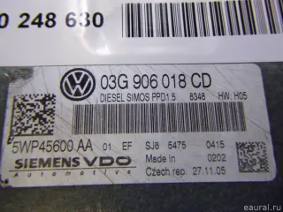 03G906018CD VAG Блок управления двигателем Volkswagen Passat B6 Арт E60248630, вид 6