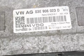 03E906023D , art10367943 Блок управления двигателем Volkswagen Polo 4 Арт 10367943, вид 4