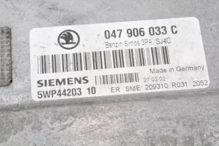 047906033C , art10373569 Блок управления двигателем Skoda Fabia 1 Арт 10373569, вид 4