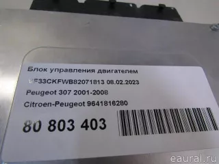 9641816280 Citroen-Peugeot Блок управления двигателем Peugeot 307 Арт E80817739, вид 8