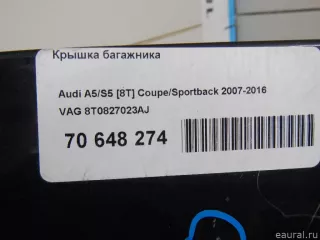 8T0827023AJ VAG Крышка багажника Audi A5 (S5,RS5) 1 Арт E70648274, вид 17