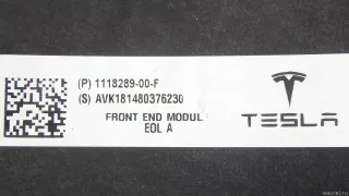 111024000B Tesla Панель передняя Tesla model 3 Арт E95528445, вид 7