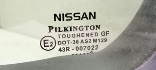82263BM701 форточка задняя левая Nissan Almera N16 Арт 2097330, вид 2