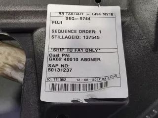 LR113833, 3 дверь багажника Land Rover Range Rover Sport 2 Арт 207490RM, вид 9