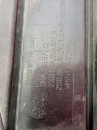 5NA853677Q РЕШЕТКА БАМПЕРА Volkswagen Tiguan 2 Арт MB71703, вид 13