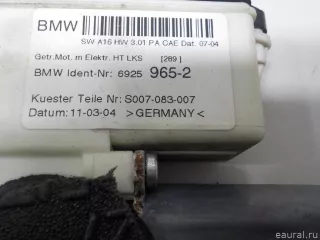 67626925965 BMW Моторчик стеклоподъемника BMW X3 E83 Арт E51442409, вид 2