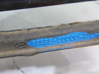 834172D010 Hyundai-Kia Стекло двери задней левой (форточка) Hyundai Lantra 3 Арт E60583027, вид 2