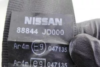 88844JD000, 606161561, 6082583 , art11002352 Ремень безопасности задний правый Nissan Qashqai 1  Арт 11002352, вид 6
