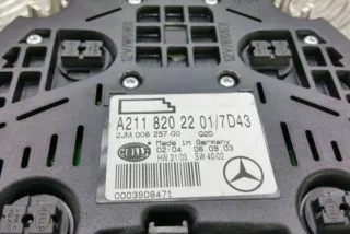 A2118202201 , art11006128 Фонарь салона (плафон) Mercedes E W211 Арт 11006128, вид 3