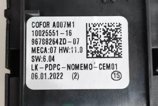 96788264ZD , art11222298 Кнопка стеклоподъемника Opel Mokka 2 Арт 11222298, вид 7