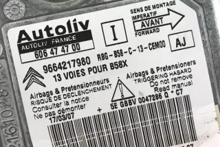 9664217980 , art11192160 Блок AirBag Citroen C4 Grand Picasso 1 Арт 11192160, вид 3