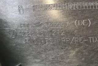 3C8867212AM, 3C8837114G, 3C8867068B , art11193132 Обшивка двери задней правой (дверная карта) Volkswagen Passat CC Арт 11193132, вид 6