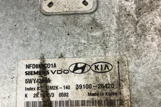 39100-25420 , art11110344 Блок управления двигателем Hyundai Sonata (YF) Арт 11110344, вид 4