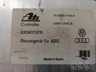 535907379, , 10093501344 , artTOT1225 Блок ABS Volkswagen Passat B3 Арт TOT1225, вид 3