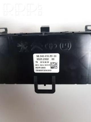 98340416zd, 98340416zd , artRUM3336 Блок управления печки/климат-контроля Opel Combo E Арт RUM3336, вид 6