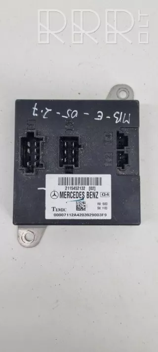2115452132 , artUTD296 Блок комфорта Mercedes E W211 Арт UTD296, вид 1