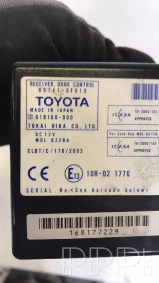 897410f010 , artSBR959 Блок управления центральным замком Toyota Corolla VERSO 2 Арт SBR959, вид 3