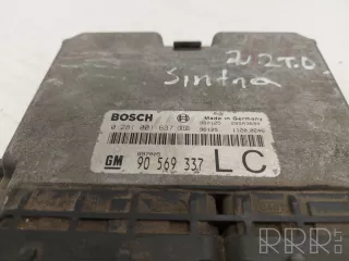 90569337, 28sa3694, 0281001637 , artKIM1939 Блок управления двигателем Opel Sintra Арт KIM1939, вид 2