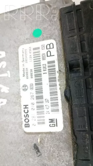 0281010267, 24417167 , artRKR4458 Блок управления двигателем Opel Astra G Арт RKR4458, вид 3