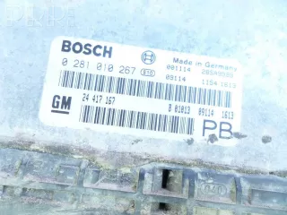 0281010267, 24417167 , artKLI40086 Блок управления двигателем Opel Astra G Арт KLI40086, вид 3